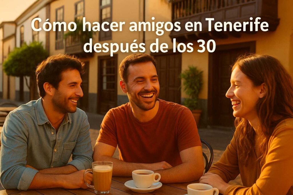 hacer amigos en Tenerife después de los 30