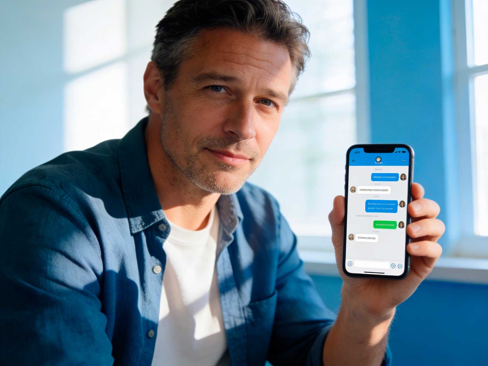 Chat gay Las Palmas funcionando en móvil - interfaz de Chat Canarias